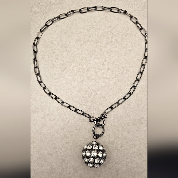 Toggle disco ball necklace - Picture 1 of 6